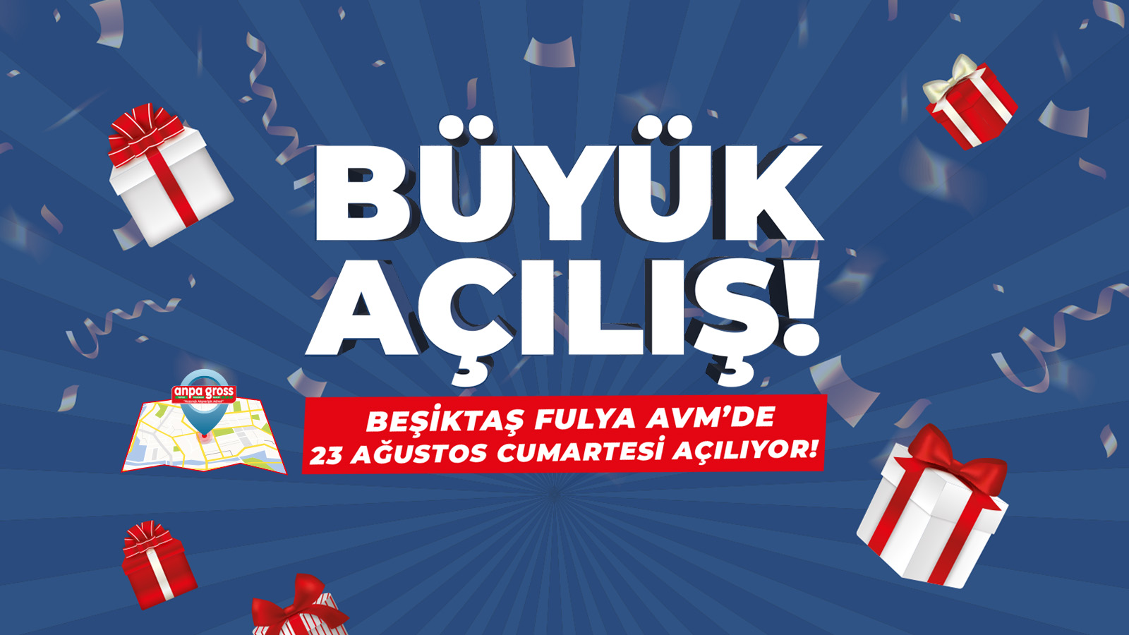 Now Open! Anpagross at Be�ikta� Fulya Mall Opened on Saturday, August 23rd.
